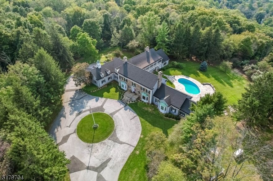 182+ acres of land conveniently located within 1 hour of Manhattan. Breathtaking, sweeping vistas of the Delaware Valley from NJ's second highest point! It is hard to believe that this large parcel of undeveloped land is only 20 minutes away from Morristown, Rockaway and Wharton areas. Currently zoned as Single Family Residences, the owner had received approvals (now expired) to build 42 subdivided lots ranging from 1 to 22 acres. Potential use for Senior Living/Adult Community by obtaining the necessary variance from the town.  An existing 14,000 Sq Ft, Georgian Estate home sits atop a 3+ Acre Lot. 27 Rutherfurd Rd, The Single Family home, is located at the entrance of the property and is also included in the sale.