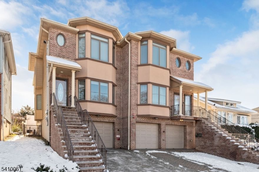 Welcome to 682 Greeley Avenue, Unit A, a beautifully designed 3 bedroom 3 1/2 bath residence set on a low-traffic residential street in Fairview. Thoughtfully arranged across multiple levels, this home offers an ideal balance of space, comfort, and privacy. Each bedroom is generously sized, with well-appointed bathrooms that make everyday living and entertaining seamless. The open, functional layout provides flexibility for today's lifestyle, whether you're working from home, hosting guests, or accommodating extended living needs. Bedroom level laundry, ample storage and a large one car garage add to everyday conveniences. Enjoy a peaceful neighborhood setting while remaining moments from shopping, dining, major highways, and an easy commute into NYC. Don't miss the opportunity to make this home yours!