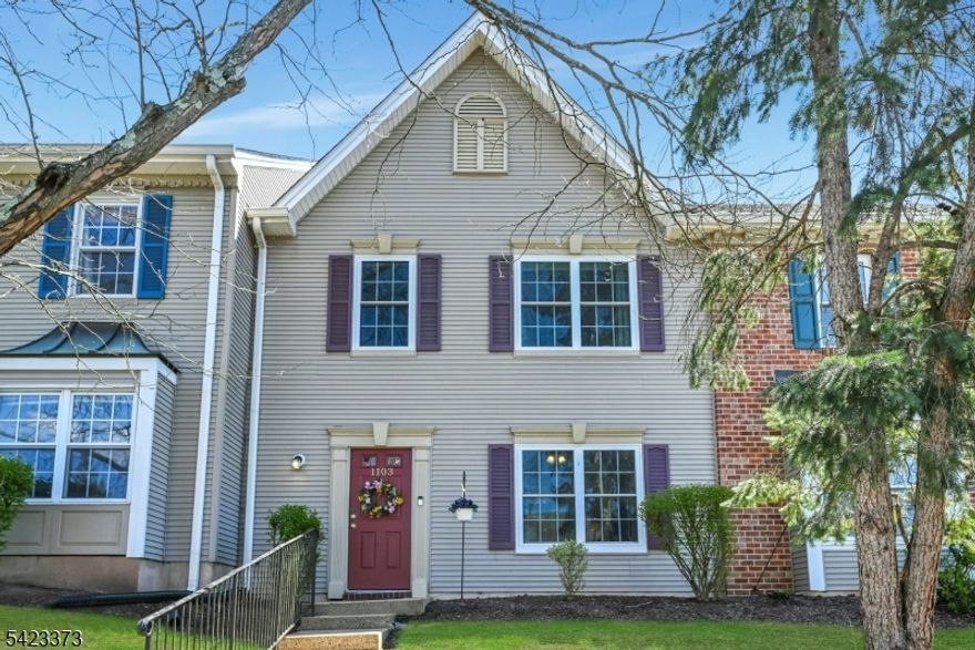 This welcoming 2 bedroom, 2.5 bath townhome is the largest 2 bedroom model in the popular Vanderhaven Farm neighborhood. The bright and updated kitchen features a handy pass-through to the formal dining room, with its newer wood floors. A stately brick hearth and wood burning fireplace are the focal point in the spacious living room. A sunroom provides additional flexible living space with two large closets and access to the private patio. An updated powder room completes the first floor. Upstairs, the primary bedroom suite boasts a tastefully remodeled full bathroom and two full closets, while the second bedroom features its own full bathroom and generously sized custom walk-in closet. The convenient second floor laundry comes complete with front loading washer and dryer. Notable recent improvements include the furnace - 2026, windows - 2023, and roof - 2019. Vanderhaven Farm offers a host of community amenities including a scenic walking path, private pool, clubhouse, playground, tennis/pickleball courts, and on-site property management. The community is convenient to a plethora of nearby shopping and dining options, as well as major roadways. All this, plus Bridgewater's top rated school system, make this a fantastic place to call home!