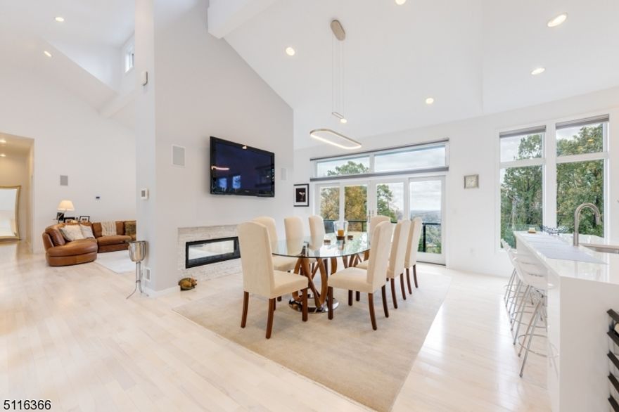 Dream Modern Home alert in Watchung! Hands down, one of Watchung's most beautiful homes perched perfectly on the high side of Johnston with Watchung mountain and seasonal NYC views!  LIKE NEW (built 2015) 7 Bedroom, 4.1 Bath stunning custom contemporary home with luxurious finishes, fabulous flexible open floor plan, "Smart Home technology, and amazing outdoor entertaining spaces.  Minutes to Route 78 with easy access to New York City.  Outstanding details include exquisitely landscaped property on a scenic ridge with fabulous Decks, outdoor Kitchen/Bar and Pool.  European-Style Gourmet Chef's Kitchen.  Huge Living and Dining Rooms with soaring ceilings, lavish use of windows, and double-sided fireplace all creating spaces flooded with natural light.   Bi-folding and sliding doors to make the indoors meld seamlessly with outdoors.  Interior and exterior audio speakers throughout.  Exquisite Primary Suite with soaring ceilings, access to Pool, Walk-In Closet and magazine-worthy bath.  Home Office.  Lower Level with outstanding Recreation Room, Wine Room, Exercise Room, Guest/Au Pair Bed Room, Full Bath and tons of partially finished space to add Media Room, Game Room or additional bedrooms, you choose! This is the kind of house that needs to be seen to fully appreciate its excellence!