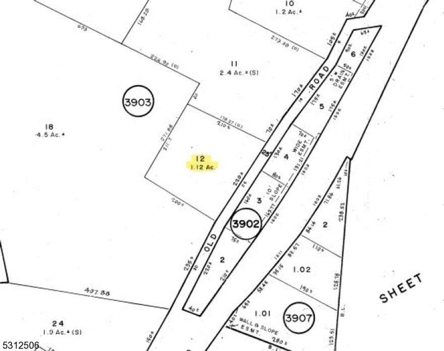 A splendid 1.12-acre residential lot awaits your vision, previously approved for a three-bedroom septic system. Nestled just two miles from the town center and mere steps from the NJ Transit bus stop, this tranquil street boasts minimal residences, ensuring peace and privacy. Please note that a septic system and well installation are necessary. A survey is available in the media documents