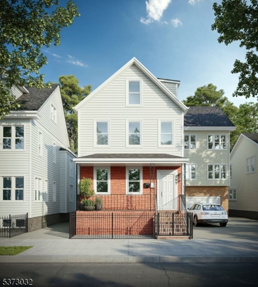 Welcome to a move-in ready 2-family home that checks every box renovated, income-generating, and loaded with opportunity. The first floor stuns with a full modern renovation, while the bonus 3rd-floor suite offers an additional bedroom, living space, and full bath ideal for extended guests or maximizing rental income. Each unit features spacious layouts, eat-in kitchens, and bright living rooms. Perfect for the savvy investor or owner-occupant. Located near transit, schools, shopping, and major highways this is smart living in the heart of Newark.