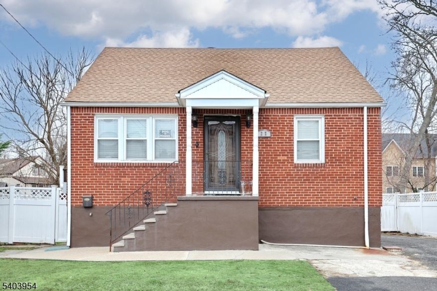 Welcome to this lovely well maintained 4 bedroom, 3 full bath home offering a flexible & functional layout. The main level features a bright kitchen w/ dining area, a comfortable living room perfect for everyday living & entertaining. First floor bedroom that can be made into (2) bedrooms if needed. The fully finished basement adds an exceptional bonus space with a bedroom, living room, full bath laundry & utilities-ideal for guests or a home office setup. Enjoy outdoor living in the fully fenced-in yard, with trex deck great for relaxing & entertaining while the dual parking options on both sides of the house provides added convenience. A wonderful opportunity to enjoy space, comfort & versalitity in a classic Cape Cod style home. You will not be disappointed in this lovely home..