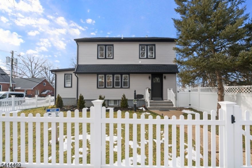 This stunning Teaneck home delivers the best of modern luxury living with beautiful hardwood floors throughout and a sun filled open concept layout.The showstopper kitchen features top of the line stainless steel appliances and a striking center island perfect for everyday living and effortless entertaining. The first floor offers a convenient half bath, while the second level boasts three spacious bedrooms with generous closet space and two full bathrooms.The fully finished basement adds valuable bonus living space complete with its own full bath, ideal for guests, recreation, or a home office. Major upgrades include a brand new roof, plumbing, electrical, and central air for true peace of mind.Perfectly situated on a quiet residential corner lot of over 7,000 sq. ft., this home blends luxury, comfort, and style in one exceptional package.Do not miss this incredible opportunity. Schedule your private showing today.