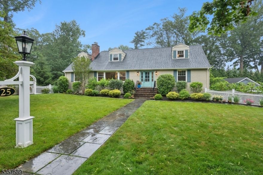 HUGE PRICE REDUCTION. Stunning home at end of culdesac.-- 4-5 bedrooms, 3.5 baths in totally renovated home located close to Madison's vibrant town center, NYC train and excellent schools. Pristine condition and newly finished, this home is truly move in condition with flexible floor plan. This home has a kitchen to die for with top of the line appliances, accoutrements, skylights and huge 10 foot island. The kitchen, dining room, and family room (FP) are an open concept design that is filled with light, space and beauty.  Other rooms on the main level are a lovely living room, library, primary suite with bath plus a chic powder room with floating vanity.  The second floor has 2-3 large bedrooms, full bath and laundry with appliances.  The lower level is expansive and handsome. This is a perfect spot for all to enjoy! The beautiful recreation room has sliders to patio and views of the professionally cared for back yard.  A natural gas Vermont Castings stove sits in a corner (this level is heated and air conditioned as well). The convenient kitchenette has a sink, cabinets full refrig and is great for those snacks and extra storage. The utilty room is off to the side with the new HVAC systems. The full bath is equipped with a tub with shower.  This level has a tiled floor and is painted in a neutral palette. The access to the extra large 2 car garage is also on this level. The 2 beds on second level could be divided. Architectural plans for large addition incl  with sale.