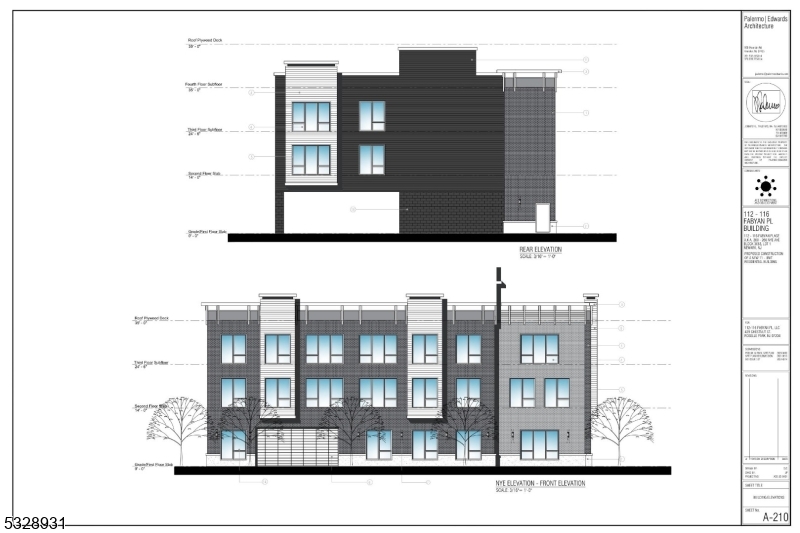 Fully Approved project to build a 3-story multi-family building with 11 residential two bedroom units and ground floor parking garage for 11 cars. 1 unit on the first floor, 5 on the second, and 5 on the third. The building contains a ground floor lobby and package room, 2nd floor community room and a gym on the third floor. Only need to pay water/sewer connection fee and permit fee and construction can start.