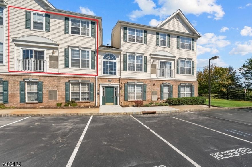 Spacious and well-kept two-story condo offering over 1,600 sq. ft. of comfortable living space with 2 bedrooms, 2 full baths, and a versatile den. Conveniently located with easy access to Routes 22, 57, and 78, making it a great option for commuters. The main level features an open layout with updated flooring throughout the living and dining areas. French doors lead to a bright sunroom, ideal for a home office or additional living space. The kitchen includes granite countertops, stainless steel appliances, a breakfast bar, and ample cabinet space. Washer, dryer, and refrigerator are included. Upstairs, the primary bedroom offers vaulted ceilings, two walk-in closets, a full bath, and a private den or sitting area. A second bedroom and full bath complete the upper level. Additional storage is available in the basement. Tenant is responsible for all utilities, including water, gas, electric, sewer, and renters insurance. Landlord covers the HOA fee, which includes access to community amenities such as a pool, clubhouse, and fitness rooms. One dog may be considered with a $100/month pet fee. No cats. No smoking. Online application available.