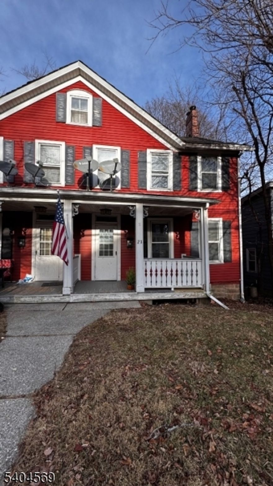 Charming 3-BR, 1-Bath duplex set on an historic, tree-lined street with sidewalks, just a short walk to town. The first-floor features high ceilings, a spacious entry foyer, large living room and dining room, eat-in kitchen leading to a mud-room with washer/dryer hookups and access to a shared back deck. Upstairs, on the second floor, you'll find 3 bedrooms and 1 full bath, plus a walk-up attic ? ideal for storage..  The backyard provides ample shared parking, and the property is conveniently located near shopping, restaurants, and major roads for easy commuting. This rental is turn-key!