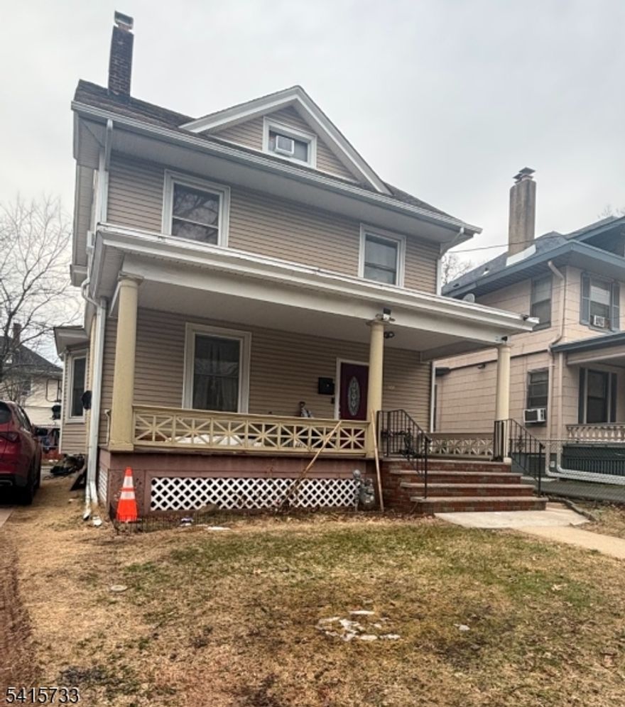 Spacious home featuring 6 bedrooms, 2 full bathrooms, and 1 half bathroom. The property includes a driveway that fits up to 3 cars, high ceilings, and a large backyard with plenty potential. Conveniently located near the NJ Parkway, Routes 1&9, and Route 22, 25 minutes from NY City, also just 7 minutes from Jersey Gardens Mall. Great opportunity with lots of possibilities!