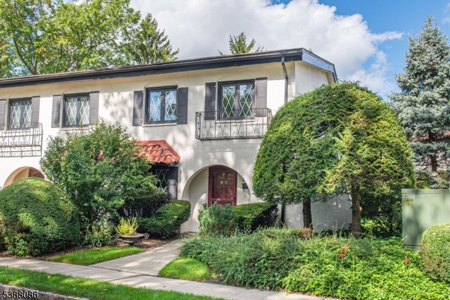 Ideal Floor Plan & End-Unit Location! Bright & Open Living Space amongst 3 levels. Wood burning Fireplace. Lovely and private backyard patio. Desirable Private Setting on the end, with grass area. Updated kitchen offers lots of cabinetry & counter-space. The dining area blends subtly into the well designed living area. Conveniently located half-bath. The primary suite is spacious, walk-in closet & full bath. A second generous sized bedroom on the 2nd floor w/full bathroom. Bonus basement space w/ family room & storage. Convent Mews offers extremely close proximity to Morristown Hospital, easy access to highways, commuter locations (bus/train into NYC) and Downtown restaurants, bars and shops, The Green, MPAC theater, etc, etc. Great value for this particular townhome which boasts the best location and layout.