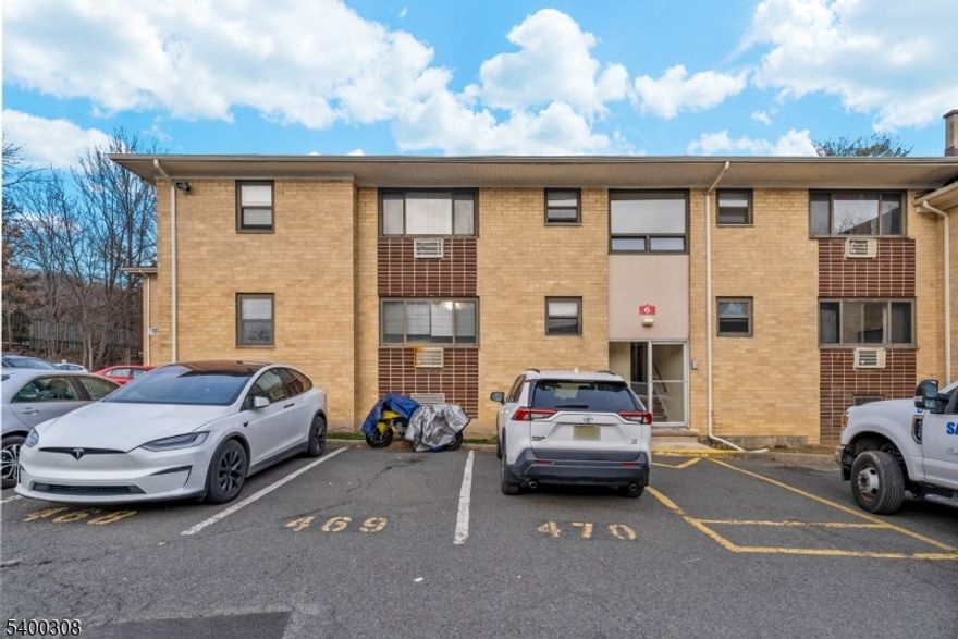 First floor 1 bedroom w/ den in Regency Village! Amazing location. Hardwood floors throughout. Galley kitchen, dining area. Laundry room is just steps around the corner from the unit, in the same building, adding convenience that most other units do not have! LOW TAXES! HOA fee includes trash, heat, water, sewer, exterior maintenance, snow removal. Assigned parking spot as well as extra visitor parking. Association also features a pool, nearby the unit! Playground also on site, super convenient and very quiet and safe community. Extremely convenient to Rt. 22, 78, 287, GSP. Multiple shopping centers nearby. Schedule a showing today!