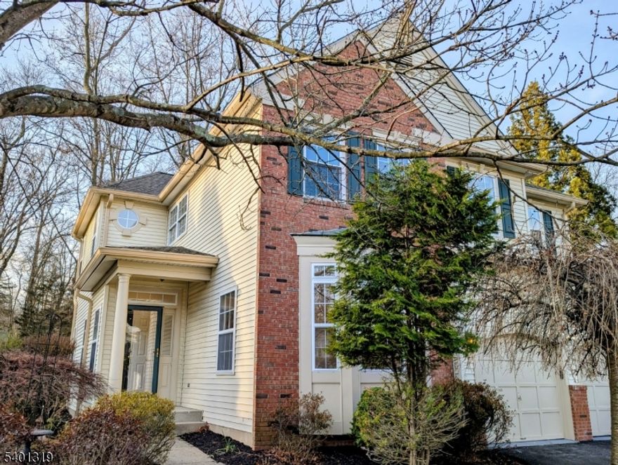 This fully renovated, north-facing home in the Woodsedge community features hardwood floors throughout, a brand new kitchen with quartz counters and stainless appliances, updated bathrooms, fresh paint, and bright, sunny rooms all day. The main level offers spacious living and dining rooms plus a vaulted family room with built-ins and a wood-burning fireplace. Upstairs are four well sized bedrooms and convenient second-floor laundry. A professionally finished high-ceiling basement adds excellent bonus space. The home sits on one of the largest lots in the neighborhood with an oversized paver patio backing to preserved open space for exceptional privacy. Additional upgrades include brand new garage doors and ultra-quiet WiFi-enabled openers, along with newer high-efficiency HVAC and a fast-recovery hot water heater. Enjoy a prime location with top-rated Montgomery schools and quick access to Princeton University and nearby prestigious private schools. A beautifully updated home offering comfort, space, and everyday convenience.