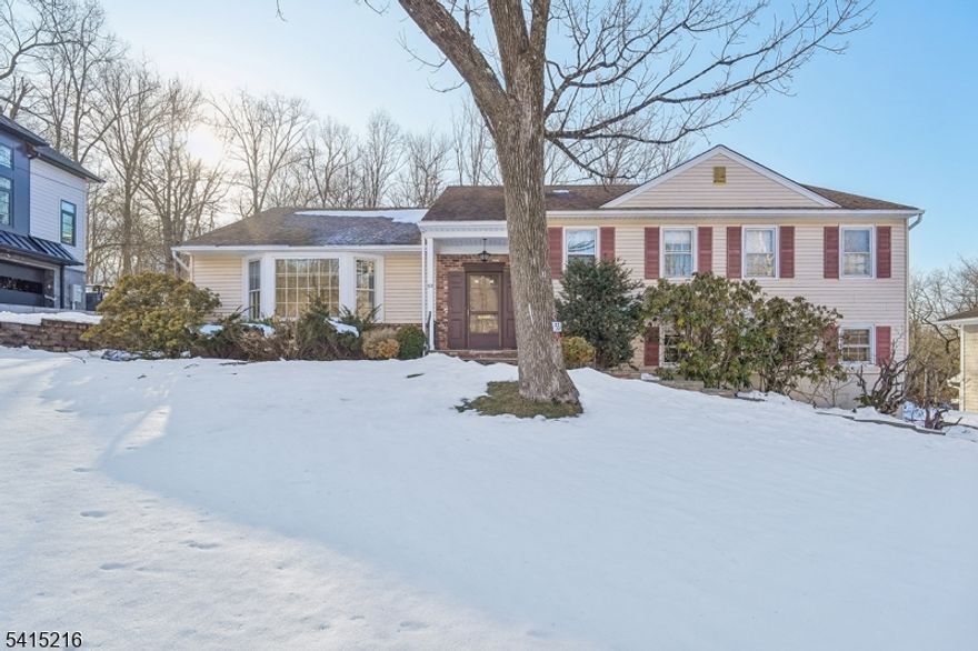 Location, location!   Desirable cul de sac neighborhood is the setting for this large .535 acre property.  This home offers 3 bedrooms, 2.1 baths, hardwood floors and an oversized attached 2 car garage.  Opportunity knocks to get into the desirable Berkeley Heights schools and an enviable address.  Make 53 Sherbrook your home!