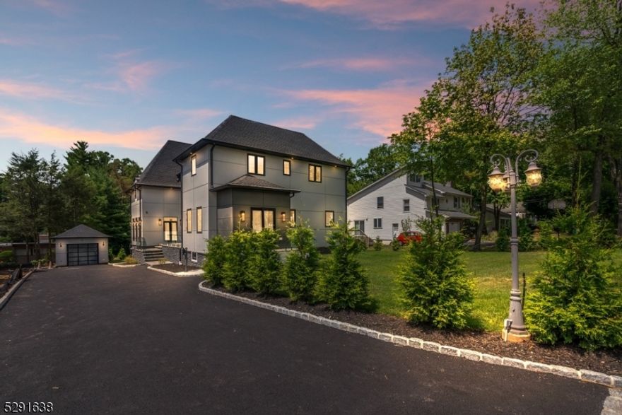 Magnificent brand-new Modern French Chateau offers an unparalleled living experience with over 8,500 square feet of meticulously designed space filled with luxury, sophistication, and top-notch craftsmanship. This stunning masterpiece was originally built for the builder's own use with no expense spared, it features high ceilings on all 4 levels! State-of-the-art designer kitn w/comm'l applncs, jaw-dropping 15ft marble waterfall island and backsplash. This home was designed for entertaining! 2nd Fl has 4 spacious bdrms, each w/lavish marble baths, custom vanities, heated floors. Primary suite has a spa-like retreat, a soaking tub, walk-in shower, dual vanities, 2 WICs. Fin'd attic w/automatic skylights, vaulted ceilings, full bath and lounge area. Full fin'd WO Bsmt is an entertainer's paradise with high ceilings, a theater, a bedroom, a gym, full bath, game/lounge rooms. The ext. features beautifully landscaped grounds, a bluestone patio w/glass railings, and rear lawn. You'll find incredible moldings and meticulous carpentry work. Situated in the sought-after Upper St. Cloud neighborhood, this property offers tranquility and convenient EZ access to top-rated schools, shops, restaurants, close prox. highways, commute to NYC. Experience the ultimate WOW factor and low taxes, priced at cost. Just a few notable features; 4 central air units, 2 EV charger hookups, house generator, automated skylights, integrated speakers throughout, heated bathroom flooring, and much much more!