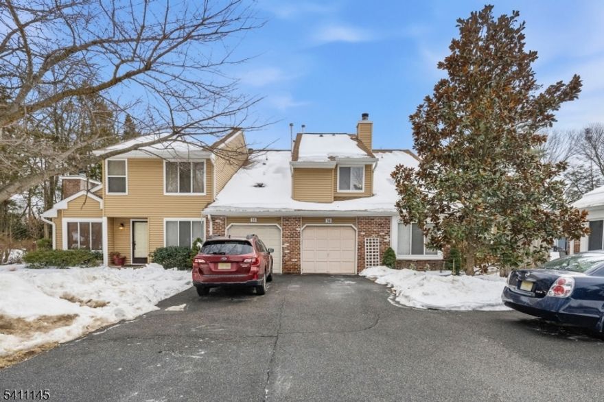 Welcome to easy living in The Villas at Quailbrook! This spacious 2-bedroom, 2.5-bath end-unit townhouse is ideally positioned at the end of a long drive, offering enhanced privacy and a quiet, secluded feel. This end-unit offers comfort, light, and an inviting layout designed for both everyday living and entertaining. Step inside to a sun-filled two-story living room with soaring ceilings and abundant natural light. The first floor features a seamless flow that creates the perfect setting for gatherings or cozy nights at home. The kitchen is thoughtfully appointed with stainless steel appliances and opens effortlessly into the main living space, as well as to sliding doors to the patio. Trellis walkway adds character and privacy! All (3) bathrooms have been tastefully refreshed, including a stylish main/guest bath. Pergo flooring on the lower level, and warm bamboo flooring in the bedrooms add both style and function. Washer & Dryer approx 2 years old. This home offers the perfect canvas to make it your own. Close to all major highways and shopping; St. Peters/RWJ Hospitals; RUTGERS.  All information seemed reliable, but not guaranteed.  See Floor Plan for layout and dimensions. Showings Begin 2/15/26.