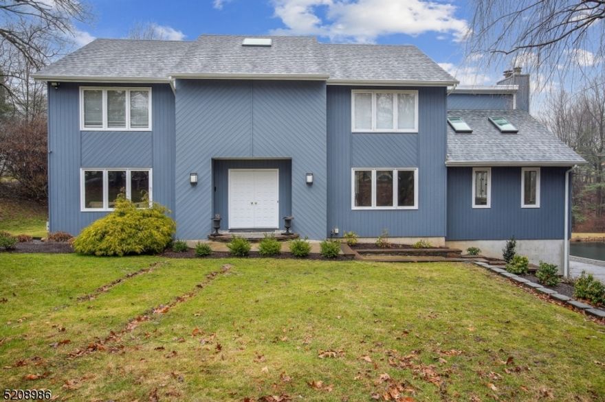 Beautiful colonial steps away from Lake Valhalla.  Updated spacious home, with natural light and privacy.  Enjoy views of the bucolic pond and backyard.  Conveniently located near the Towaco train station and easy access to 287.   With award-winning public schools, this Montville Township home is perfect for your next venture.