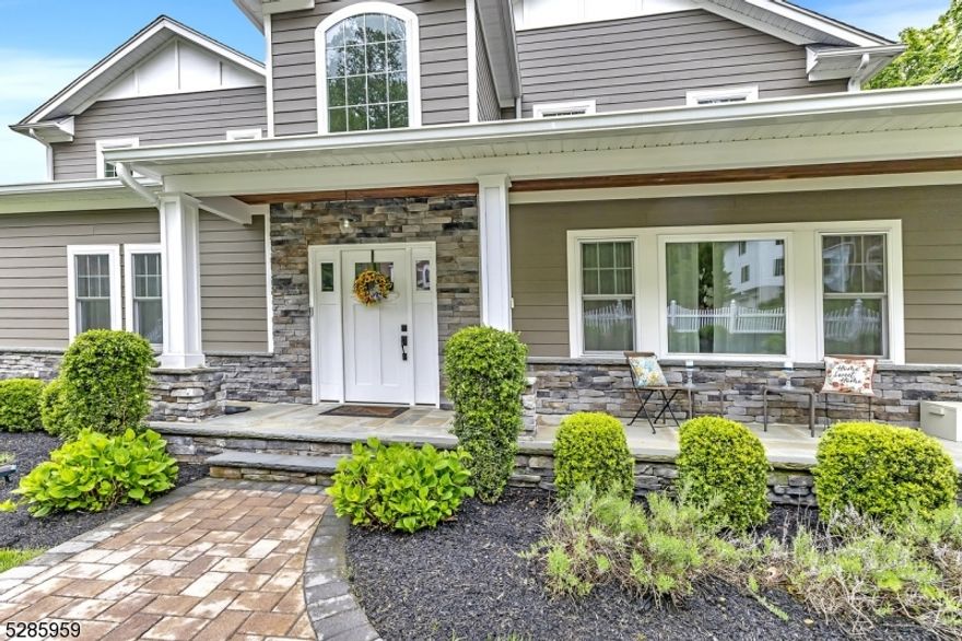 Welcome to this 5 bedroom, 3 1/2 bath home that embodies modern comfort and style.  This includes the experience of a heated driveway leading to a heated garage.  Never warm up your car again in the winter or worry about shoveling before heading out on snowy winter morning.   The garage also has 240V service ready for your electric car.  As well as custom cabinetry for all your garage storage options.. Then once you step inside this home you will discover hardwood floors throughout the home.  A large kitchen with stainless commercial grade appliances and quartz countertops.  Large walk in pantry as well as a pass thru butler's pantry to the dining room.   There is a dedicated office on the first floor off the family room.   The family room is open to the kitchen with a gas fireplace.  There is a 1st floor option of the 5th bedroom with a full bath.  Currently being used by the homeowner as an office.  2nd floor again boasts hardwood floors Main bath with double sinks and a separate shower area.  Owners suite with walk-in closet and full bathroom.  Laundry room located on 2nd floor also.The basement offers an extra bonus recreation room walk out to paver patio that is covered as well as a powder room w/ room to expand to a full bath.  The covered patio is plumbed for an outdoor kitchen Gas line for grill.   Home is also equipped with a generator hook-up up and portable generator, as well as gas grill included.  Don't miss all the bells and whistles this property has to offer.