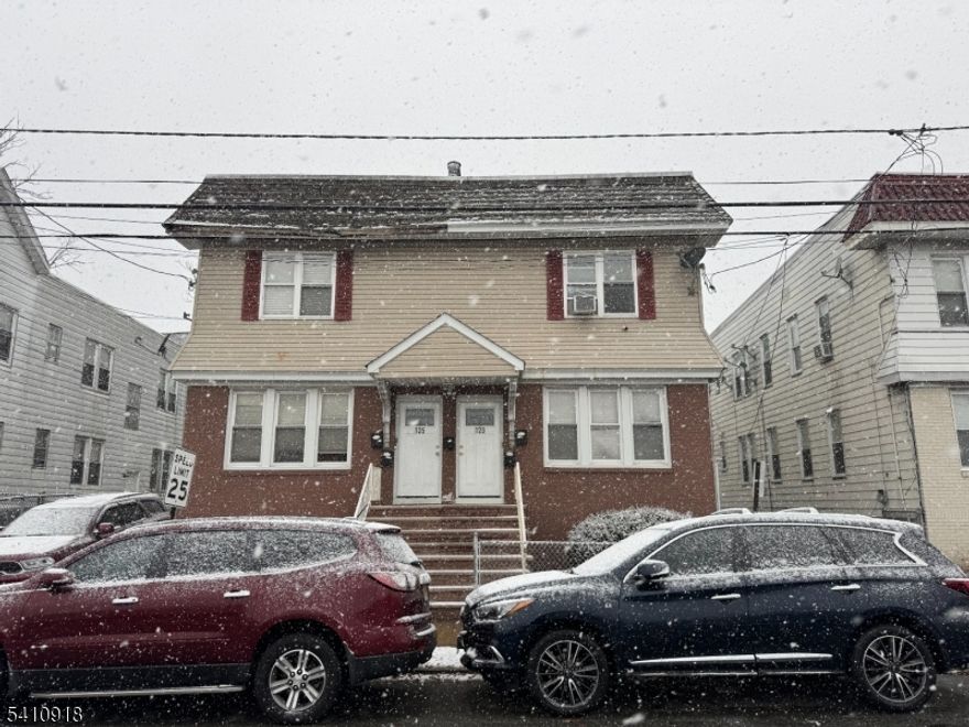 Large 4 family. Each apartment has large 2 bedrooms and 1 bath. with plenty of closet space with open livingrooms. the apartments flow very very nicely.  Pretty is in good condition, minor TLC needed.  Separate utilities. Located next to GSP and blocks from Bus Terminal with public. trans to NYC.