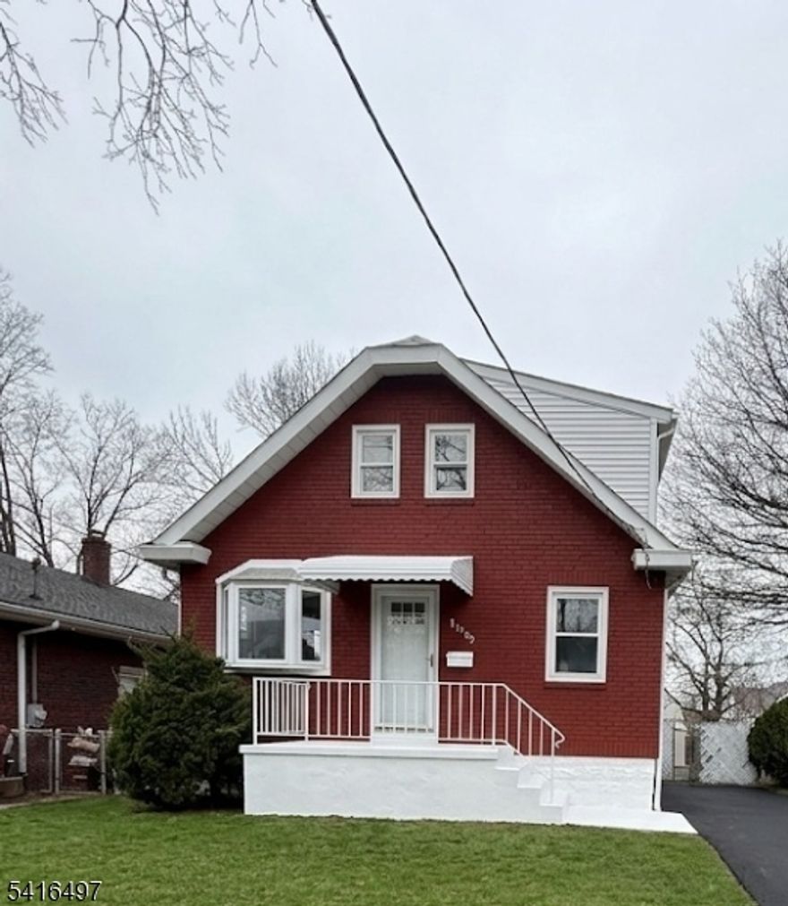 Welcome to this charming and meticulously maintained 5-bedroom, 2-bathroom brick Cape Cod home. The inviting first floor features full Kitchen, a bright living room with beautiful hardwood floors, a spacious bedroom, and a full bath. The Second Floor adding two additional bedrooms opposite to each other. Downstairs, you will find two additional well-appointed bedrooms in the basement offering ample space with a kichenate and a full bathroom including separate back entrance.The interior has been freshly painted in a modern neutral palette, perfectly complemented by updated flooring throughout. Exterior highlights include a detached 1-car garage and a wide driveway for convenient off-street parking. Ideally situated in the desirable Sunnyside neighborhood of Linden, this home is just minutes away from local schools, parks, and easy transit options for commuters.