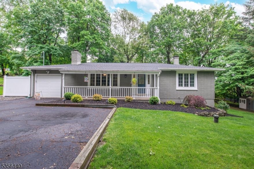 Welcome to this beautifully maintained ranch offering the perfect blend of comfort, convenience, and functionality. This property is located on a private wooded lot and is truly move-in ready and packed with thoughtful upgrades. Step inside to find gleaming hardwood floors, a freshly painted interior, and an updated kitchen and main bathroom that exude modern style. The finished basement adds versatile living space with in-law suite potential. Recent updates include a new roof (2022), new AC (2023), and new boiler (2024) giving you peace of mind for years to come. The home also features a heated garage with one-car capacity, a generator, and two spacious storage sheds. Enjoy indoor-outdoor living with sliders leading to a deck and patio with a beautiful backyard, perfect for entertaining. The paver walkway adds to the home's charming curb appeal. Located in a top-rated school district and close to Route 206, this house is just a five-minute walk to downtown Chester's shopping and restaurants. This home combines a great location with a quiet, private setting. Don't miss the opportunity to own this exceptional home that checks all the boxes!