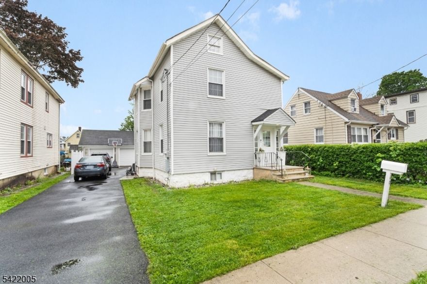 Welcome to 60 Searing Street where space, flexibility, and location come together. This beautifully maintained Colonial (Renovated in 2020) offers the layout today's buyers are looking for, with room to live, work, and entertain. Sunlight pours into the main level, highlighting a spacious living room that flows effortlessly into the dining area perfect for both everyday living and hosting.The kitchen is thoughtfully updated with granite countertops, stainless steel appliances, and ample cabinetry, creating a functional and stylish space to cook and gather. A full bathroom and convenient first-floor laundry add to the home's practicality.Upstairs, you'll find comfortable bedrooms with great natural light, along with a full bathroom and access to a walk-up attic ideal for storage or future finishing potential. The finished lower level offers additional living space with wet bar- a space with endless possibilities recreation area, guest area, or work-from-home setup. The detached 2-car garage has also been transformed into bonus living space, perfect for a home office, gym, or creative studio. Step outside to a fully fenced backyard with a patio, offering a private setting for entertaining, relaxing, or enjoying outdoor activities. Located in a commuter-friendly area close to major highways, NYC transportation, shopping, and dining. Checks all the boxes! A home with space to grow, work, and make your own. Schedule to see the home today !