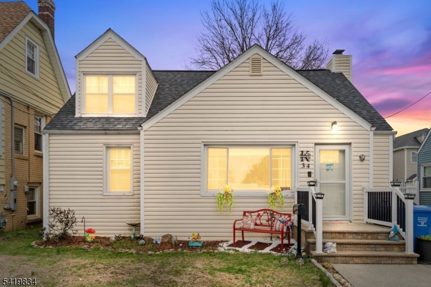 Showing starts 3/28/2026 at 12PM. Welcome to 34 Ling Street - a beautifully maintained 4-bedroom, 2-bath home offering the perfect blend of comfort, space, and modern updates. This inviting property features a bright and functional layout with generous living areas, ideal for both everyday living and entertaining.    The home has been thoughtfully updated in 2022, including a newer roof, water heater, and furnace, providing peace of mind for years to come.    Enjoy four well-sized bedrooms filled with natural light, along with two full bathrooms designed for convenience and comfort. A full basement adds additional space for storage, recreation, or future possibilities, including a home gym setup in the garage.    Step outside to your private backyard oasis featuring an above ground poolperfect for relaxing or hosting summer gatherings.    Conveniently located near shopping, schools, major highways, and public transportation, this home offers both accessibility and a great residential setting.    Don't miss the opportunity to make this move-in ready home your own!