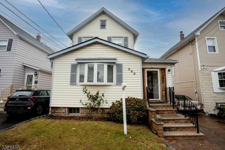 Discover the potential of this charming 2-bedroom, 1.5-bath home located in one of Kearny's most desirable neighborhoods. This property sits on a spacious lot with generous yard space, perfect for entertaining, gardening, or creating your dream outdoor oasis. Whether you're a homeowner looking to personalize your space or an investor seeking opportunity, this property offers endless possibilities for customization or future expansion.Enjoy the convenience of living just minutes from shopping centers, parks, restaurants, and highly rated schools, while still being in a quiet, established community. Commuters will also appreciate the easy access to major highways and transportation to NYC.Homes in this sought-after area don't last long especially ones with this much potential. Bring your vision and make this Kearny gem your own.