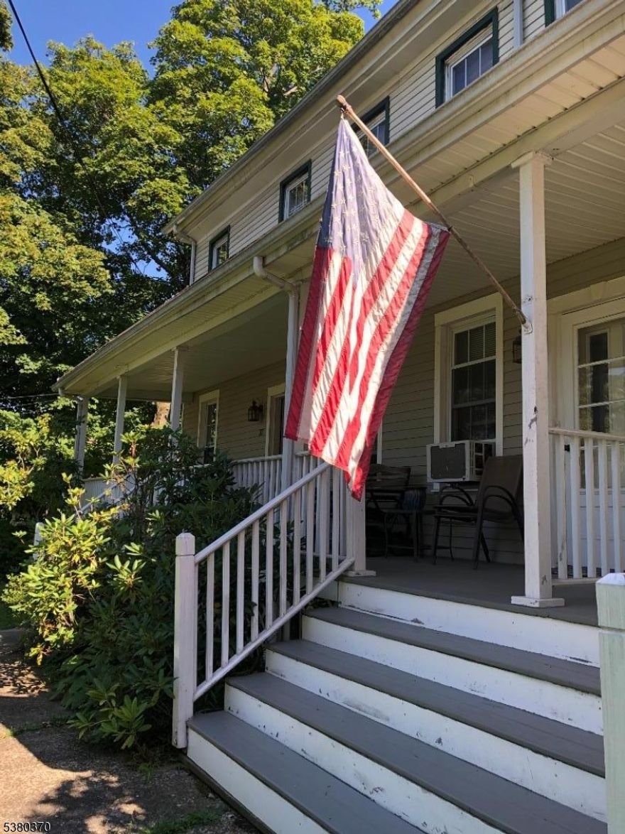 Rare In Town Opportunity in this Lovely Historic Triplex 3BR 1.5 BA End Unit Available, Charm and Character Throughout, Bay Window in Dining Room and Bedroom above. Freshly Painted and Renovated Over the Years with Open Kitchen to DR and LR, Rocking Chair Front Porch and Back Door to Driveway, Tenant will have 2 Spaces Designated for this rental. 1 space in Lower Driveway and 1 space Upper Driveway, Backyard Shed, Half of which is available to Use and Shared with Middle Tenant as well as the Open Patio Area also Shared with Middle Tenant. Unit has it's own separate Basement Storage, Washer and Dryer. Fabulous In Town Location Next to Library. Conveniently Located to Rt 287, Restaurants, Shopping, Parks and Recreation.