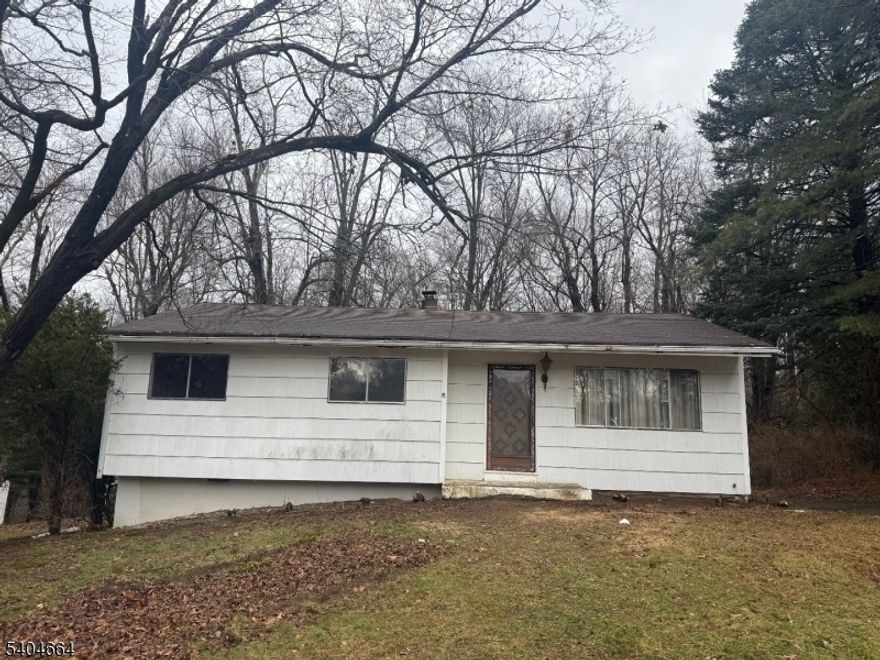 One level living!  This ranch on a 0.47 acre level lot has tons of potential.  Conveniently located near commuter routes and shopping!  Needs complete renovation, sold "as is, where is"
