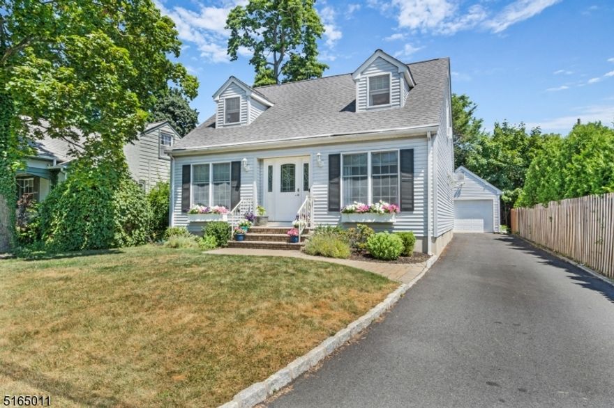 A spacious 4 bedroom 2 bath Center Hall Cape Cod in the heart of Morris Twp. 5 minutes to the Morristown Green & close proximity to Morris Plains & Morristown Train stations. Walk up the newly paved driveway & paver walkway to new front door. Once inside, hardwood floors (first floor to be refinished by landlord) greet you throughout the entire home. First floor features foyer, dining room, living room with gas fireplace & built in bookshelves for storage, and eat in kitchen with large pantry, granite countertops, stainless steel appliances, and subway tile backsplash. Finishing out the first floor is a bedroom with access to the full bathroom with shower stall. Second floor features master bedroom with walk-in closet and access to the second full bathroom. Another 2 bedrooms finishes out second floor. Unfinished basement is great for storage & laundry area with 2 year old machines. The best space of all is the screened in deck with skylights which is great for entertaining yet protected from the sun or rain and bugs. Home is on all public utilities. One car garage as well. Minutes to shopping, public transportation, restaurants, and major highways. Landscaping is paid by landlord. Snow removal is covered by tenant. tenant responsible for gas, electric, cable / internet (fios/optimum). Landlord pays water & sewer. No pets. No smokers.