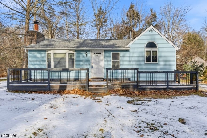 Don't miss this great little ranch located in the Upper Greenwood Lake Community. Join the lake, and enjoy your summers swimming, fishing and boating. This home is located within 10 minutes to Warwick NY with wonderful restaurants, shopping, apple orchards and year round activities for all. The home, offers a large living/dining room combo with fireplace/woodburning insert, a nice kitchen with cathedral ceiling, oak cabinents and stainless steel appls, 2 nice size bedrooms, full bath and laundry/utility room. It features plenty of storage in floored attic. Come see and make this your new home!!