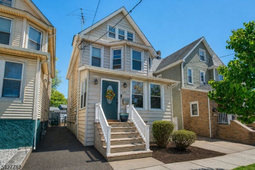 Charming 3-bedroom, 2.5-bath Colonial featuring beautiful original woodwork and hardwood floors throughout the first floor. The updated kitchen offers a breakfast bar, custom cabinetry, a pantry, and abundant storage, perfect for everyday living and entertaining. The main level also includes a formal living room, dining room, and convenient powder room.Upstairs, you'll find three well-sized bedrooms, a full bath, and access to a walk-up attic providing additional storage or future potential. The finished walkout basement includes a full bath, offering flexible space for a recreation area, home office, or guest suite.Outside, enjoy the added benefit of a large storage shed for all your tools and equipment.Ideally located near downtown Roselle Park, the train station, bus lines, and major highways making commuting and access to local amenities a breeze.