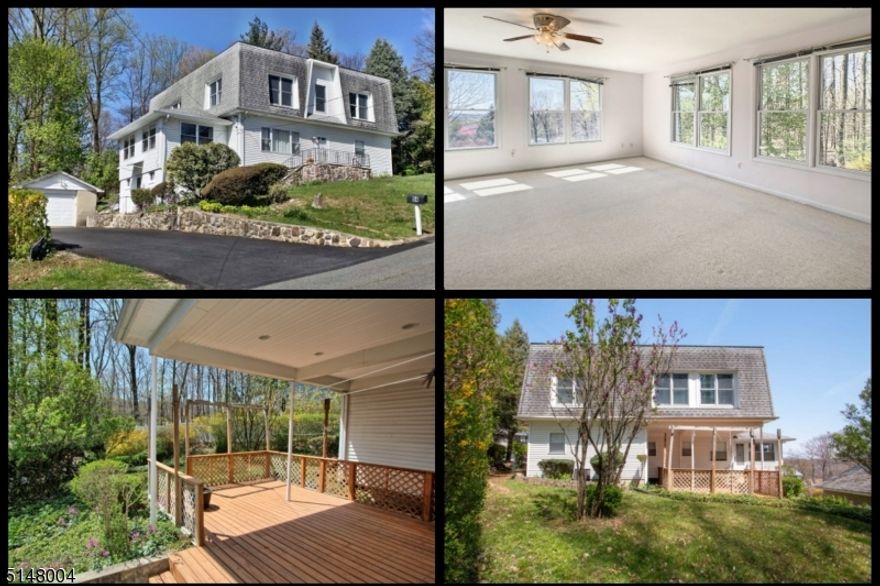 BACK ON THE MARKET, buyer couldn't obtain financing. SPACE, SPACE, & MORE SPACE! This Incredible Expanded Home has 7 Bedrooms + 4 FULL Baths.  Enjoy All the Possibilities to use the rooms however you like to fulfill your Needs & Wants. You will Appreciate the Updated Windows throughout most of the house for Lots of Natural Light.  Other Features & Benefits include some Hardwood Floors, Granite Countertops in the Eat-in Kitchen, Central Air, and Extra-Large Closets in the Bedrooms.  The Semi-Finished Recreation Room + Multiple Storage Areas offer So Many Options for Using the Walk-out Basement.  Outdoor Entertaining is Easy on the 20' x 14' DECK with Easy Access from the Dining/Family Room. Located in the Desirable Community of WHITE MEADOW LAKE the house is also close to the Neighborhood Stores (Barber Shop, Pizzeria, Convenience Store). ENJOY the White Meadow Lake Lifestyle with Year-round Activities, Clubhouse, Day Camp, Pre-School, Gorgeous Lake with Boating, Fishing, Swimming, + 3 Beaches, Pools, Playgrounds, Tennis & Basketball Courts, Athletic Fields & So Much More! YOU WILL LOVE LIVING HERE!  Commuting is Easy with Nearby Bus & Trains to NYC + Easy Access to Routes 80 & 46. All Appliances & Window Treatments Included.  Nothing to Do but Move In! Hurry Before It Is Gone!