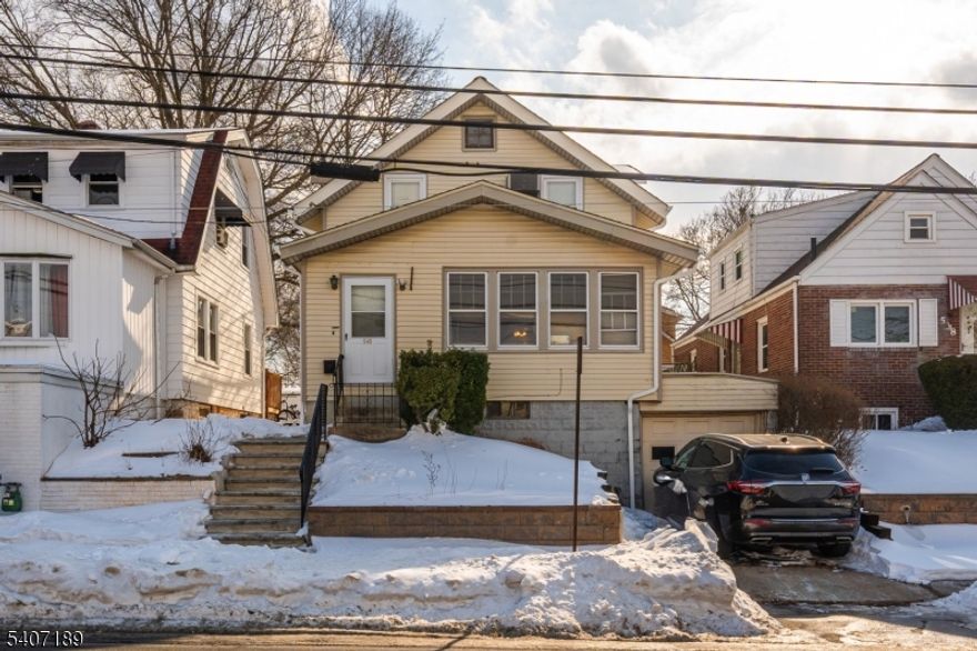 Opportunity awaits with this single-family home offering strong upside potential. Bring your vision and capitalize on a solid layout featuring a living room, dining room, den, eat-in kitchen with pantry, and half bath on the first floor. The second floor includes three bedrooms and one full bath. An unfinished basement with laundry area provides ample storage and expansion possibilities. Very affordable taxes. Additional highlights include a newer roof, attached garage, and a desirable location close to public transportation to NYC and just a few blocks from Warinanco Park. Ideal for investors or buyers looking to renovate and add value. Best deal in Roselle, don't miss out! Sold AS-IS