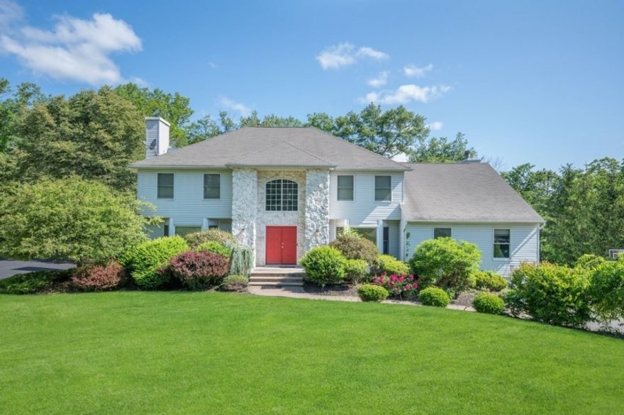 Magnificent and Beautiful Center hall Colonial in highly desirable area and walking to Lombardo Park/Lakes. Specious Colonial nestled on premium lot with 5 Bedrooms, 3 Full baths, 1 Half bath, Office & huge finished walkout basement. Large eat-in kitchen with stainless steel appliances, granite counter tops and marble floor. Kitchen Breakfast are slides to huge Deck. Wooded private backyard. Fire place in Living and Family room. Large Master Bedroom with walk-in closet & master bath with Sky light. Fully finished high ceiling walk-out basement with full bath and Den, Large Great room slides to backyard. All 5 bedrooms have ceiling fans. Expensive Chandeliers. 2 Car garage with big driveway for at least 9 cars. Walking to Lombardo Park. Lombardo Park and the Rotary Memorial Gazebo is a multi-use outdoor park featuring a 0.7 mile paved walking path. Bicycles and rollerblades are permitted. The Gazebo is the site for free summer concerts and other various programs throughout the year. Pics were taken when Landlords/Tenants were living in the place. 1.5 Month Security, 1 Month Advance, Lease application, Credit - Rpt, Income Verification, NTN Reports, Rental insurance  required. Tenants are responsible first $150 for each repair. Tenants moved out and finally started showings smoothly. Please schedule to show.