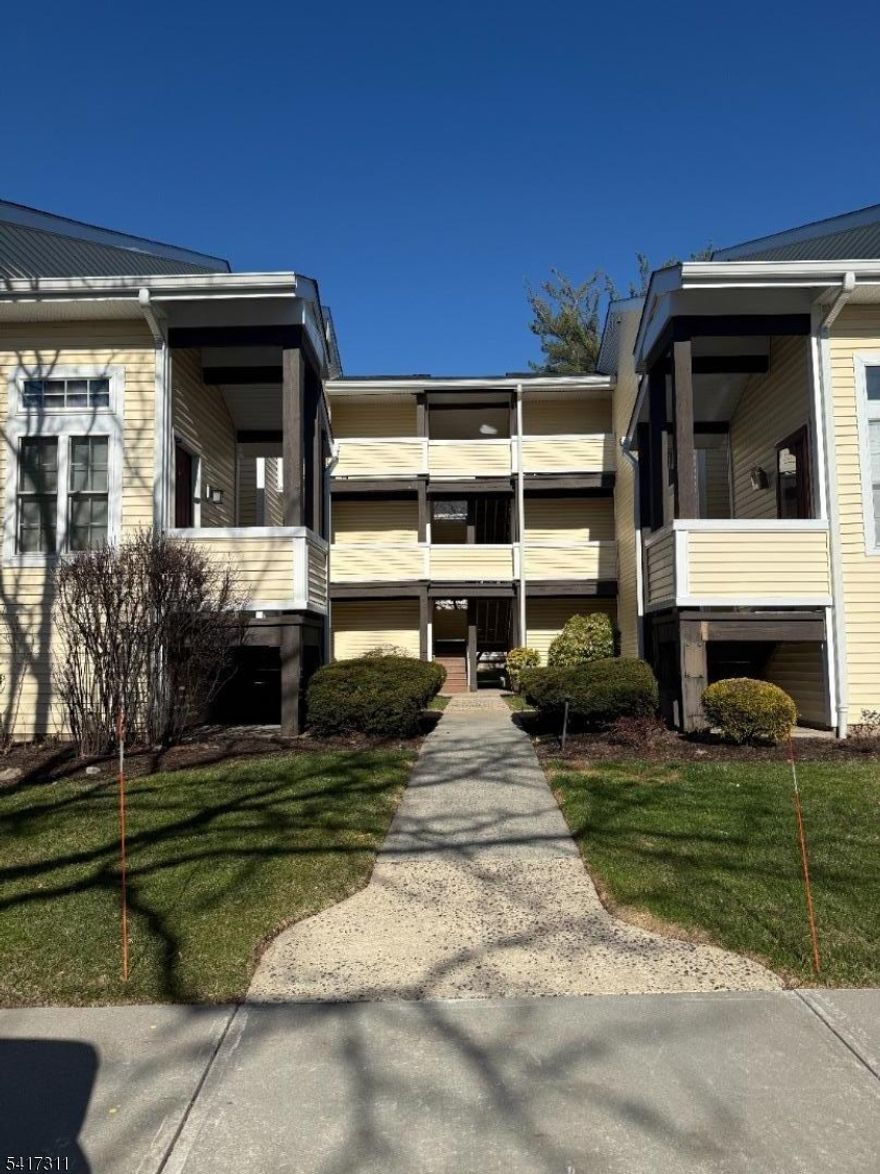 Welcome to a lifestyle of comfort and ease. This impeccably renovated 2-bedroom, 2-bathroom residence in gated community of The Pointe offers the perfect blend of modern upgrades and serene privacy. Step into a bright, open-concept living space featuring a cozy wood-burning fireplace and freshly painted interiors. The kitchen has been fully reimagined with brand new cabinetry and sleek stainless steel appliances. The primary bedroom offers a generous walk in closet and updated bathroom en suite. The second bedroom offers extra space and opens to the main updated bathroom. Sliding doors in the main living area open to an outside patio space, perfect for summer nights. Washer/Dryer in unit. Residents enjoy the benefits of the community amenities; including an outdoor association pool, clubhouse, and ample parking. The HOA covers water, sewer, garbage, common area maintenance and snow removal.  Ideally located with direct NYC bus service right outside the community, providing convenient commuter service. The property is minutes from Route 22 (north and south) with extensive shopping, dining and professional services nearby. A community shuttle service to Route 22 shopping is also available. Close to Galloping Hill Park and Golf Course, this home offers a perfect combination of comfort, privacy, and convenience. TNT Report & income verification required. Rental insurance required. No smoking.