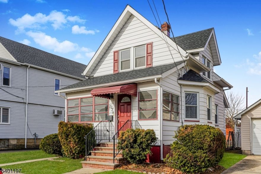 Calling all DIYers and project-seekers! Unlock this home's vast potential by putting in some sweat equity and elbow grease. This fully detached home presents an opportunity for affordability without sacrificing convenience - just a stone's throw away from Newark Airport, Goethals Bridge, Warinanco Park with tons of amenities, and some of the best food, shopping and public transportation for those looking to stay local or get to NYC. Enter into an enclosed porch with new laminate flooring that provides an excellent additional space. Beyond the porch lies the living room & dining room combo. With some love, one can bring back the hardwood floors to their original charm. The large kitchen presents an opportunity to be modernized as well as the large full bathroom on this level. Upstairs, one will find more original hardwood flooring throughout and three bedrooms with tons of natural light. The basement has finishing potential and has access from the home as well as from the backyard. The fenced-in yard provides privacy and low maintenance for those looking to enjoy the outdoors. Low taxes! Bring your imagination before it's gone!