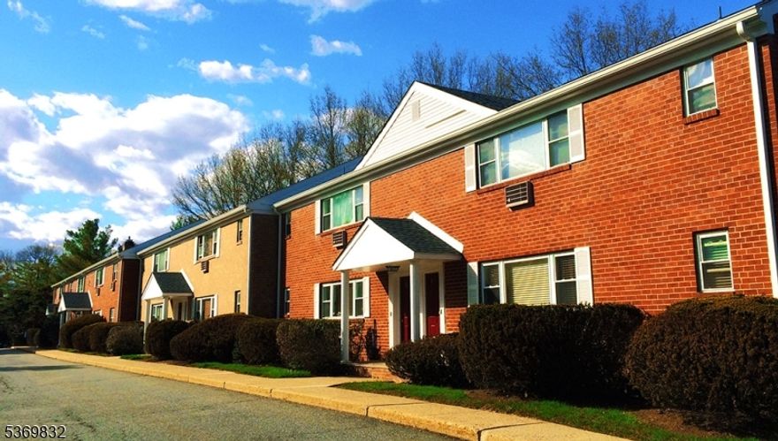 Desirable, renovated first floor, ONE BEDROOM apartment for rent in an ultra-private building in The Mountain Club. Spacious living room with large picture window. kitchen with large walk-in pantry, granite countertops, tiled backsplash and some stainless steel appliances. Bedroom has 2 large closets. Two wall A/C units included. Gas & heat are included in your rent along with water, sewer, trash & more! Secured storage unit is located in the back of the building, along with coin/card operated laundry facilities. Garage is $40 month extra when available in alternate buildings. Amenities include pool, sauna, gym, tennis courts and club house. Unit will be freshly painted prior to move-in. A commuters dream--super close to Morris Plains Train Station, major highways and shopping! PARKING SPACE FOR UNIT IS #  or only park in Visitor spots. Photos taken prior to current tenant.