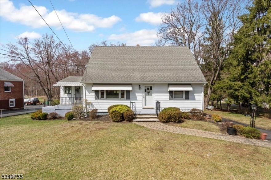 Only 1 one owner!  Built in 1952 and meticulously cared for by the owners.  Great sized 4 Bed 2 full Bath Cape Cod with a Sunroom, full Basement and 2 car attached Garage.  Large Eat in Kitchen/Dining Rm combo or use one of the 1st floor Bedrooms as a separate Dining rm. 1st floor full Bath and Sunroom complete the 1st floor.  2nd floor has 2 large Bedrooms and another Full Bath.  Oversized level lot at approx .84 acres and huge driveway to accommodate approx 10+ cars makes this home great for entertaining and hosting outdoor parties.  So close to Rts 10, 287 and 46 and near so many corporate campuses. 10 Min to Downtown Morristown and rt 24 to Newark Airport.  Add your touches and customize this great home to accommodate your life.  They don't build homes like this anymore. The sun room or one of the first floor bedrooms can be used as a dining room