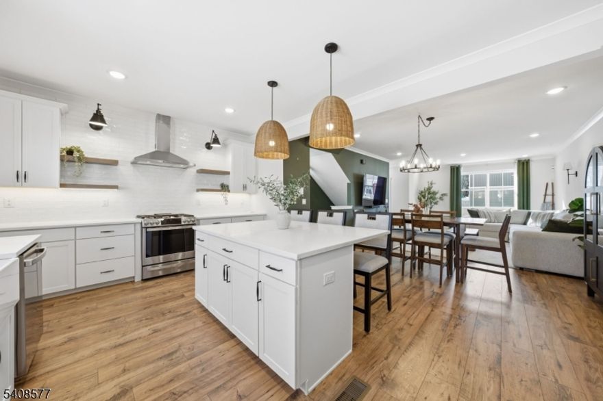 Upgraded Peyton III end-unit in Morris Woods with private yard and side yard. One of the largest and most livable layouts in the community.Bright open-concept main level with farmhouse-style kitchen, center island, smart appliances, and direct kitchen-level walkout to a private patio and yard ideal for everyday living and entertaining.Finished ground level offers flexible space for a home office, gym, or media room, plus a custom storage system. End-unit placement provides added privacy and natural light.Upstairs features a spacious primary suite with custom walk-in closet and glass-enclosed shower, two additional bedrooms with custom closets, and convenient bedroom-level laundry.Notable upgrades include:EV charger, smart light switches, Wi-Fi roller shades, custom window treatments, whole-home water softener and filtration system, Wi-Fi water pressure booster, brand-new LG refrigerator/washer/dryer with transferable extended warranty, and garage storage shelving.Located in Morris Woods with easy access to I-80, I-280, shopping, dining, and NYC train service via Dover Station just minutes away.Move-in ready, thoughtfully upgraded, and positioned for privacy.