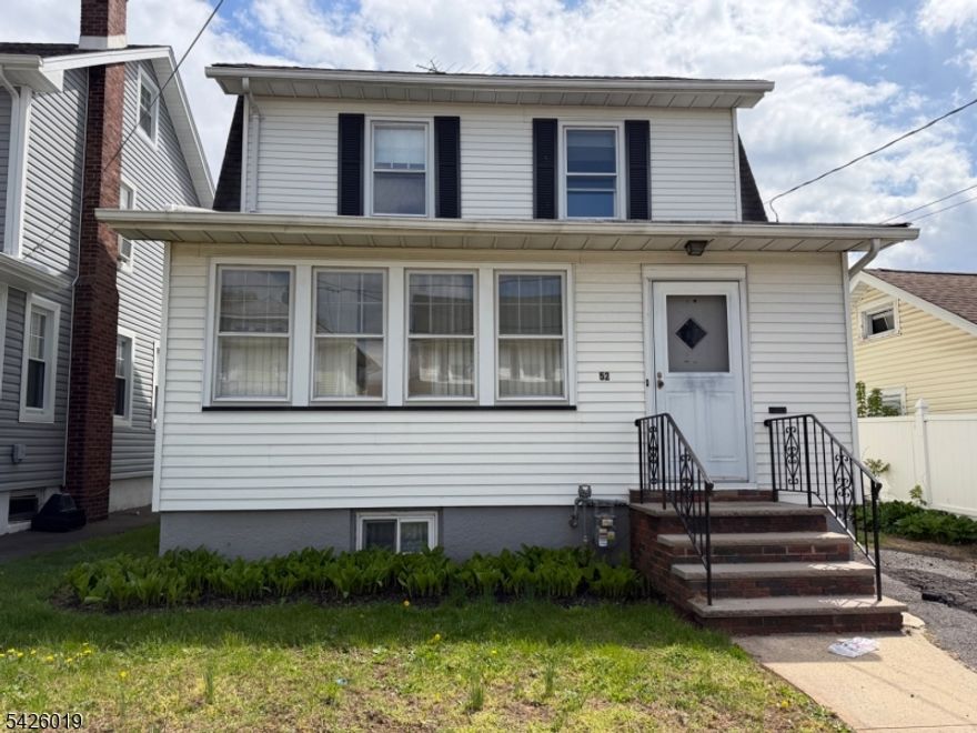 Centrally located 3 Bedroom Colonial. Large kitchen with separate breakfast nook and door leading to rear yard. Walk up unfinished attic - with expansion potential. One car detached garage. Fenced in yard. Full bathrooms on both first and second floors. Awaiting your TLC.
