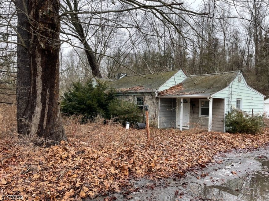 Opportunity knocks.  This 3 bedroom ranch is waiting for your ideas. You'll love the detached 2 car garage and the large storage shed. Nice large lot at .88 acres. Cash or renovation loans only. House being sold as-is. Buyer responsible for any/all municipal/state inspections including well water test.