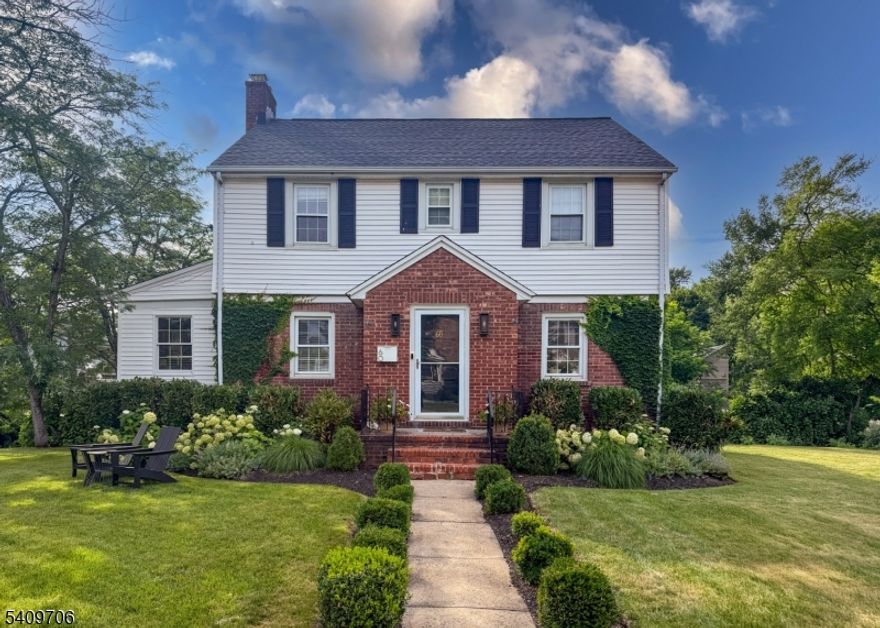 Welcome home!  This beauty has it all - just move in and make it your own. In this colonial style home, natural light fills every room and the floor plan flows seamlessly. The large living room has a wall of built-in shelving and the wood burning fireplace keeps everyone cozy, the den/office is great optional space, the dining room can flex as formal or informal, the kitchen with a separate eating area offers quartz counter tops, stainless steel appliances and plenty of cabinets, the large walk-in pantry can accommodate everything, including small appliances & household extras, the other full bath, mud room and laundry room complete the first floor. The second level features the primary and two additional bedrooms and an updated bathroom, the third level, accessible through another bedroom, has the 4th bedroom and a separate area offering lots of versatility for this space.  Hardwood floors throughout the first and second level. The basement is finished with a recreation room and there is still plenty of storage space as well. The large, private, level backyard is perfect for all your recreational activities.  The hardscape patio with a fire pit is perfect for easy outdoor entertaining. This fabulous in-town location with close proximity to Main St. offers walkability to everything:  downtown stores and restaurants, the train station with the mid-town direct right into NYC, elementary and middle schools, parks, recreation fields and just about everything Madison has to offer.