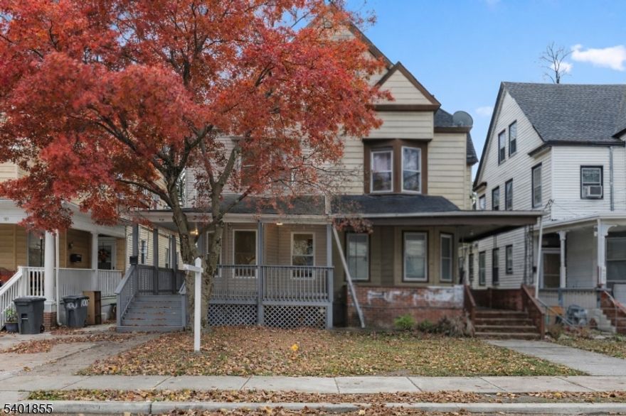Welcome to your beautiful new home located a quarter mile from Trenton's Cadwalader Park. This spacious half duplex welcomes you with an inviting front porch and vibrant maple tree. On the first floor you'll find beautiful hard wood floors and large windows offering ample natural light in both the living room and dining room. The eat-in-kitchen has been completely renovated with new cabinets, counters, and appliances. A half bathroom is conveniently located just off the kitchen. On the second floor are three spacious bedrooms with generous sized closets, freshly painted walls, and brand new carpets. The full bathroom is huge. The third floor offers one additional bedroom and a large additional room that could be used as an office, den, or playroom. The backyard offers a great spot to enjoy time outside. This property has a deed restriction that requires the owner to live in the property with an income less than 120% of the Area Median Income. For a family of 5, the income limit is $164,520. This deed restriction is in place until July 12, 2027.