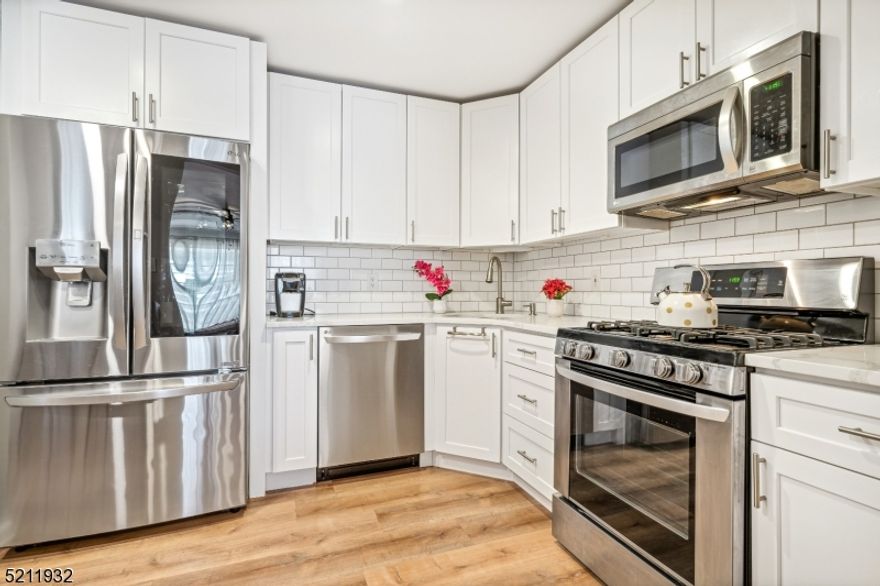 RENOVATED, LIGHT, BRIGHT, and LOVED second floor condo in Village of Convent Station is waiting for you!!   It features welcoming foyer, living and dining room combo;  kitchen with white shaker soft close cabinets, white quartz counter tops, LG Stainless Steel appliances, and breakfast bar; master bedroom with full updated bath, walk in closet with custom built ins, and its own balcony; 2nd spacious bedroom and main bath.  Condo offers large windows, Lifeproof floors throughout, FURNACE AND AC REPLACED IN 2021, storage unit in the basement.   Monthly fee $475 includes landscaping, snow removal, water charges, cleaning of the hallways once a week, snow removal.  There is an additional $237.50 fee a month until the end of 2023 for the exterior work: new PVC siding and roof.  Excellent location close to everything that Morristown has to offer, two train stations, and the hospital.  Walking distance to Town Pool.  Seeing is believing!!!