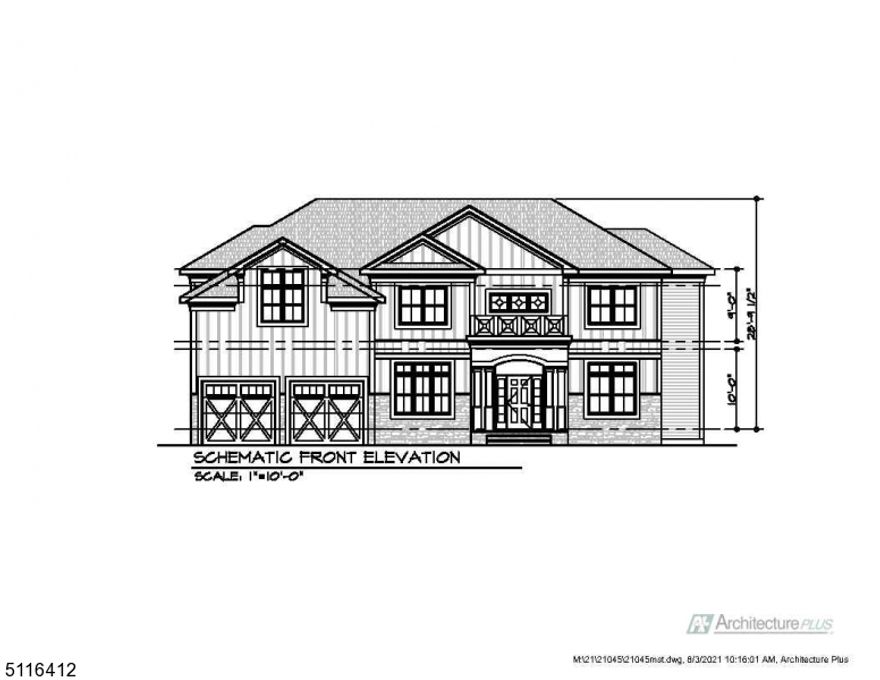 TO BE BUILT  2-Story 5 bedroom 5.2 bath. Custom Kitchen with high end finishes & breakfast area open to family room. Primary bedroom offers dual closets and an oversized en suite bath.  Convenient 2nd floor Laundry, 5 bedrooms all on 1 floor. 1st floor Mud room, Powder room and Guest room off 2 car garage. Total 6360 sq.ft. Plus a deck off the Family room and a Patio for the gas BBQ.  Full finished basement.