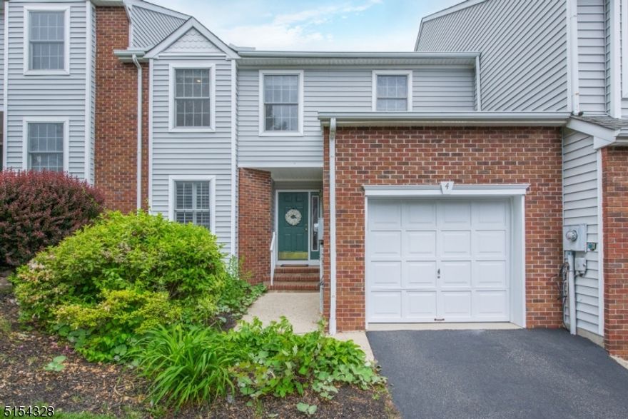 Bright & Cheerful Brae Loch Townhouse (Renovated 2014) with 3 BDRM, 2.5 Baths, a Highly Desirable Community! Features Hardwood Floors, Central Heating & Cooling, Sky lights & a gas Fireplace in LR. Ground level entry to all living spaces (LR, DR, Kitchen, bedroom, powder room, laundry and 1 car garage). Pella Slider Doors from kitchen offers access to a Small Patio & Grill area. 2nd floor features a Large Bedroom & a Primary Suite, two full baths with loft-featuring balcony overlooking first floor, great for home office or a game room. Unfinished basement has high ceilings and is perfect for a home gym. This townhouse also includes Central Vacuum, HUNTER DOUGLAS Custom Shutters, Security System & Skylights.Top-rated Mountain Lakes HS. Brae Loch offers a clubhouse, an outdoor pool and extra guest parking. Short drive to the TOURNE COUNTY PARK, which offers some of the best hiking, fishing, or just take a leisurely stroll. ONE YEAR AHS HOME WARRANTY INCLUDED. New Roof & New Skylights may be replaced in Aug 2022.