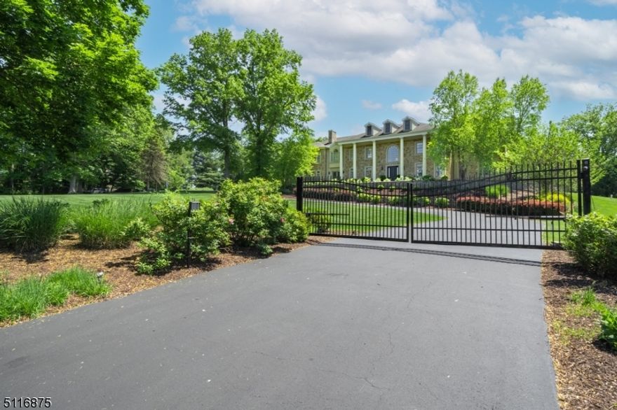Welcome to this estate home that sits on over 3 acres and is outfitted with custom features including coffered and tray ceilings, 5 fireplaces, 4 zone AC and heating, hardwood floors, and detailed millwork throughout. A custom gunite pool / spa was added in 2015, along with a family room addition off the rear with access to the backyard. The kitchen features an oversized marble island with Viking and Subzero appliances. The 1st floor also features a mahogany paneled library with French door access to a side terrace. The master bedroom features a sitting room with gas fireplace, his/hers walk-in closets, jetted tub, and steam shower. Bedrooms 2,3, and 4 have en suite bathrooms and custom closets. The basement provides approximately 3,000 sf of additional living space with game room, home theatre, and home gym.