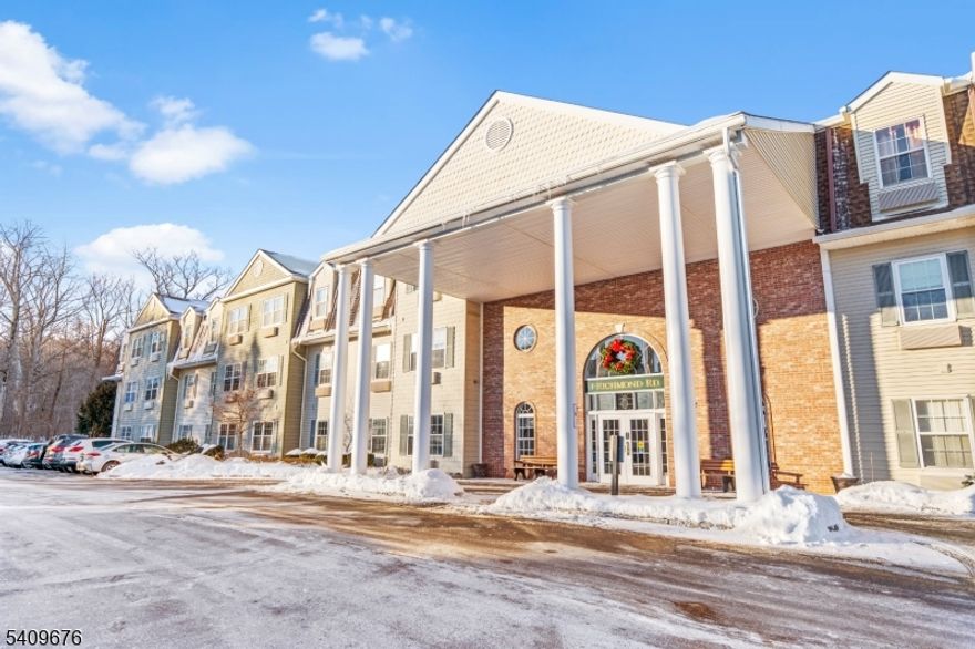 This inviting 55+ adult community offers a wonderful lifestyle centered around activity, community, and easy living, with shared spaces and amenities that encourage both relaxation and connection. This beautifully updated 1-bedroom, 1-bath, 1st fl unit, offers large rooms w/ high ceilings, comfortable, low-maintenance living and thoughtful updates throughout. The interior features brand-new luxury vinyl plank flooring, new countertops and fresh, neutral paint, creating a clean and modern space that's ready to move right into. Enjoy the convenience of an in-unit washer and dryer, assigned parking and dedicated storage space in the building. The building also offers a craft room and card room, providing additional opportunities for hobbies and socializing right at home. The well-appointed community features walking paths, a clubhouse with a heated pool and Jacuzzi, tennis, pickleball, bocce courts, a library and a fully equipped exercise room, all designed to support an active and social lifestyle. Whether relaxing poolside, staying fit, or connecting with neighbors, this home offers the perfect balance of comfort, amenities, and community living.