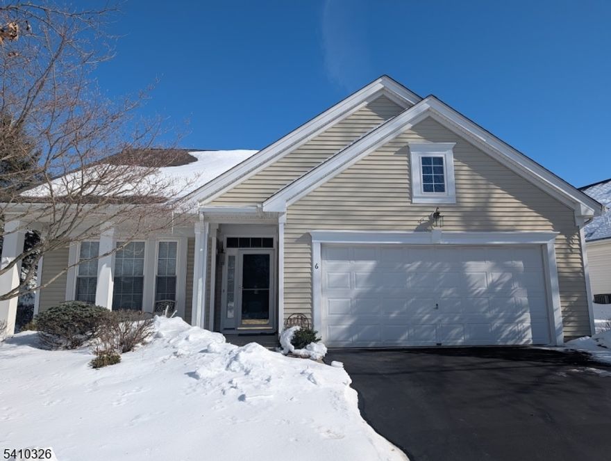 Welcome to this inviting 3-bedroom, 2-bath 55+ home in the highly sought-after Brookfield Estates 55+ community in White Township/Belvidere.  Designed for comfortable one-level living, this home features a bright enclosed sunroom offering additional living space and natural light.. The inviting living room includes a gas fireplace, creating a warm and welcoming atmosphere. Brookfield Estates offers a low-maintenance lifestyle with access to community amenities including a clubhouse, pool, fitness center, walking paths, and a full calendar of social activities. Conveniently located near shopping, dining, medical facilities, and major roadways, this home offers the perfect blend of comfort, convenience, and active adult living.